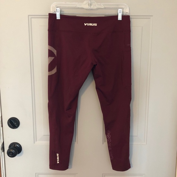 SOLD Bundle of 2 Virus Compression 3/4 Crop Pants - Picture 4 of 8